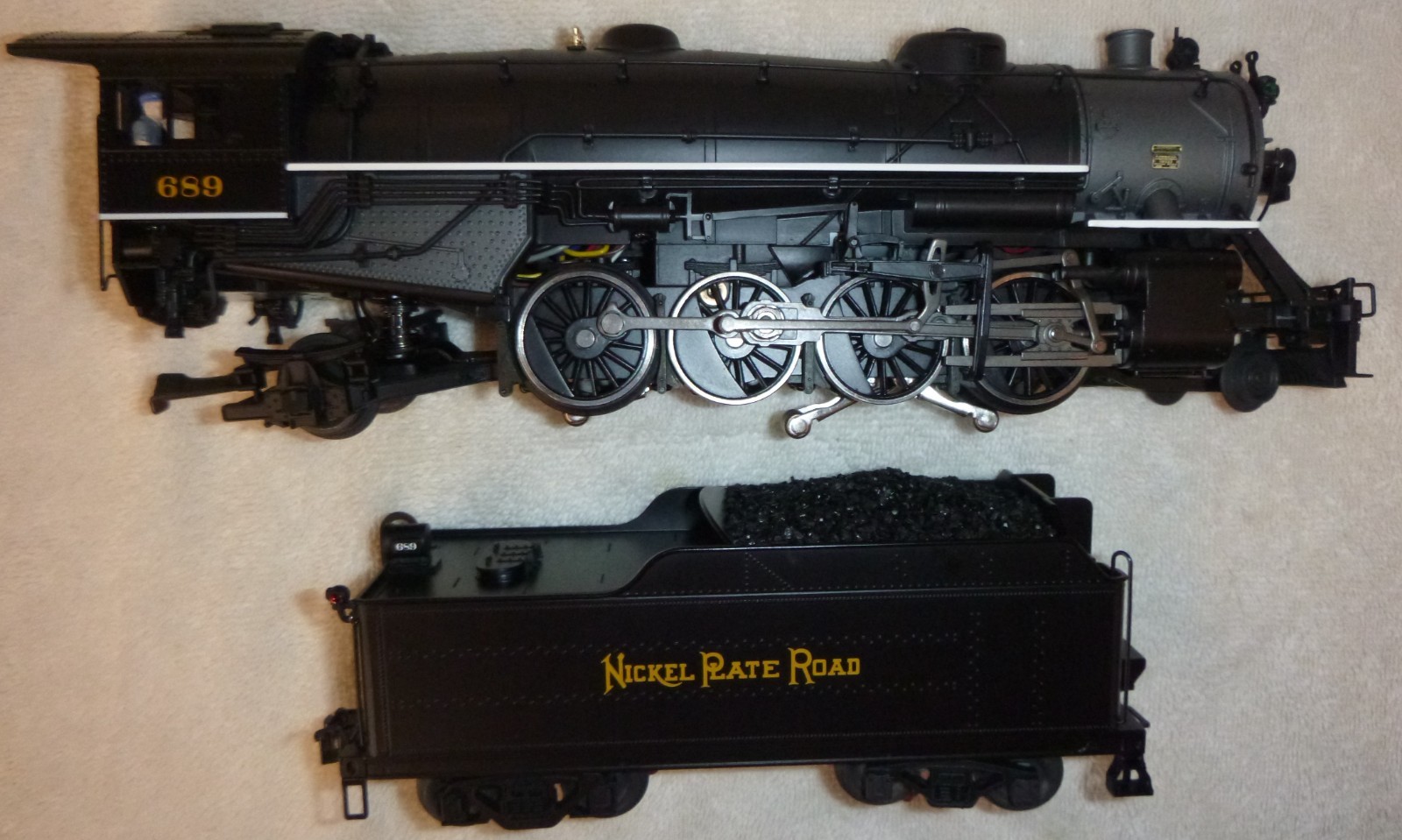 Lionel LEGACY 6-81194 Nickel Plate Road heavy Mikado #689 LNIB Scarce BTO