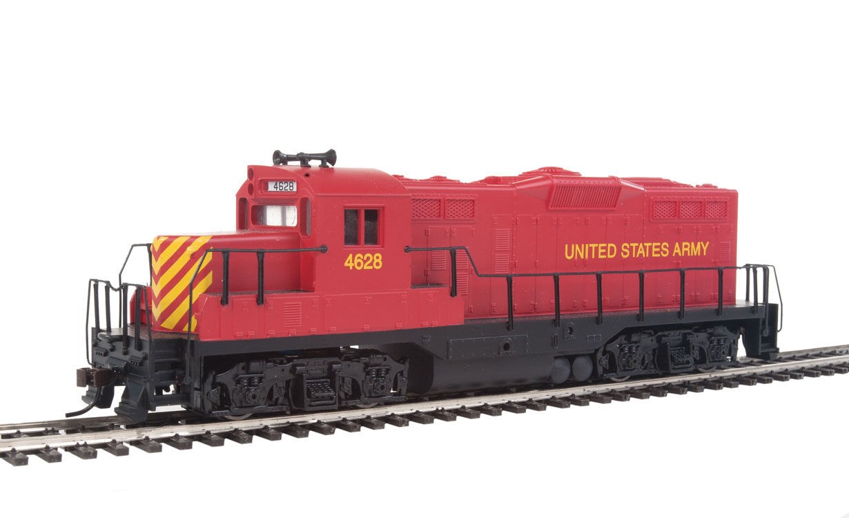 Walthers Trainline 931-458 United States Army EMD GP9M Diesel Engine No 4628 HO