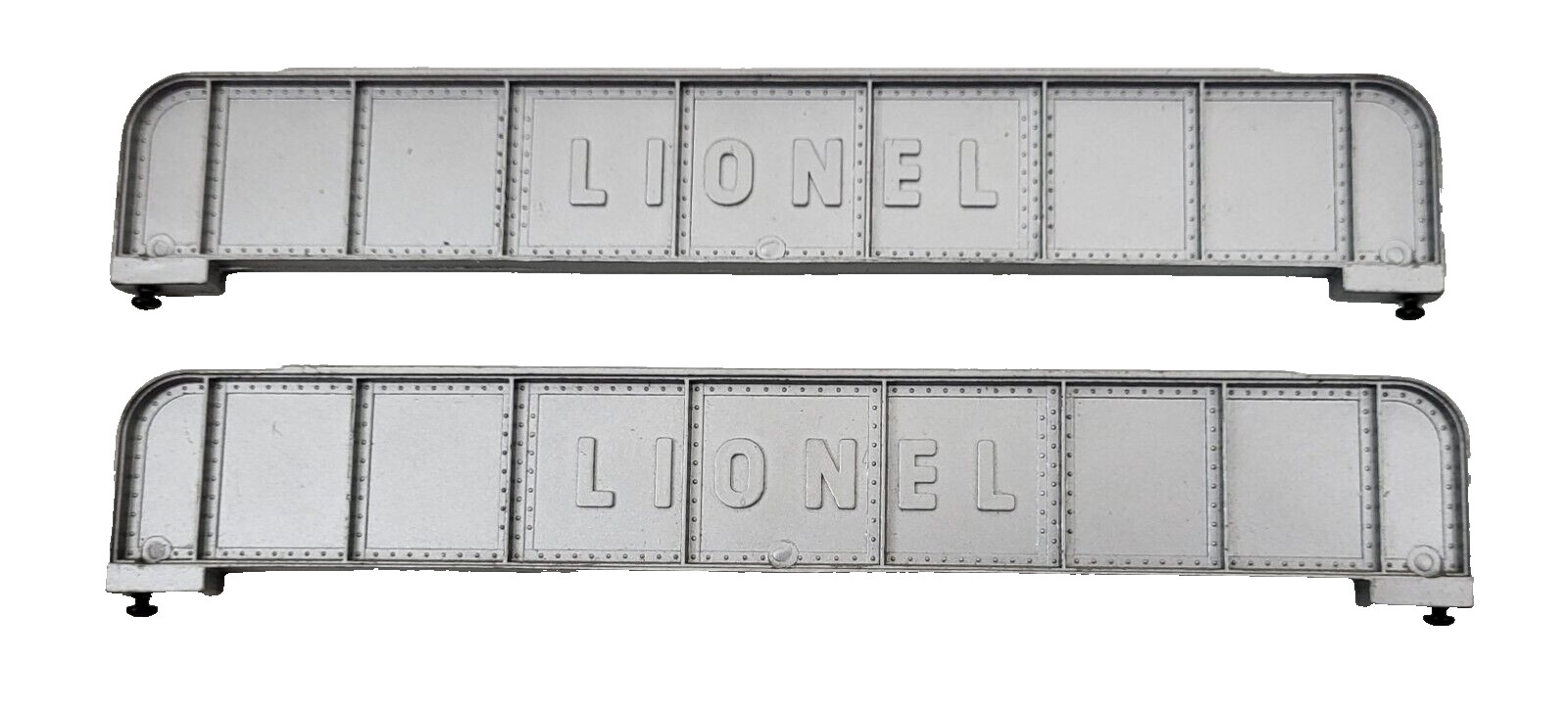 Lionel Train Girder Bridge Gray Metal Die-cast Original Box O Gauge 6-22907