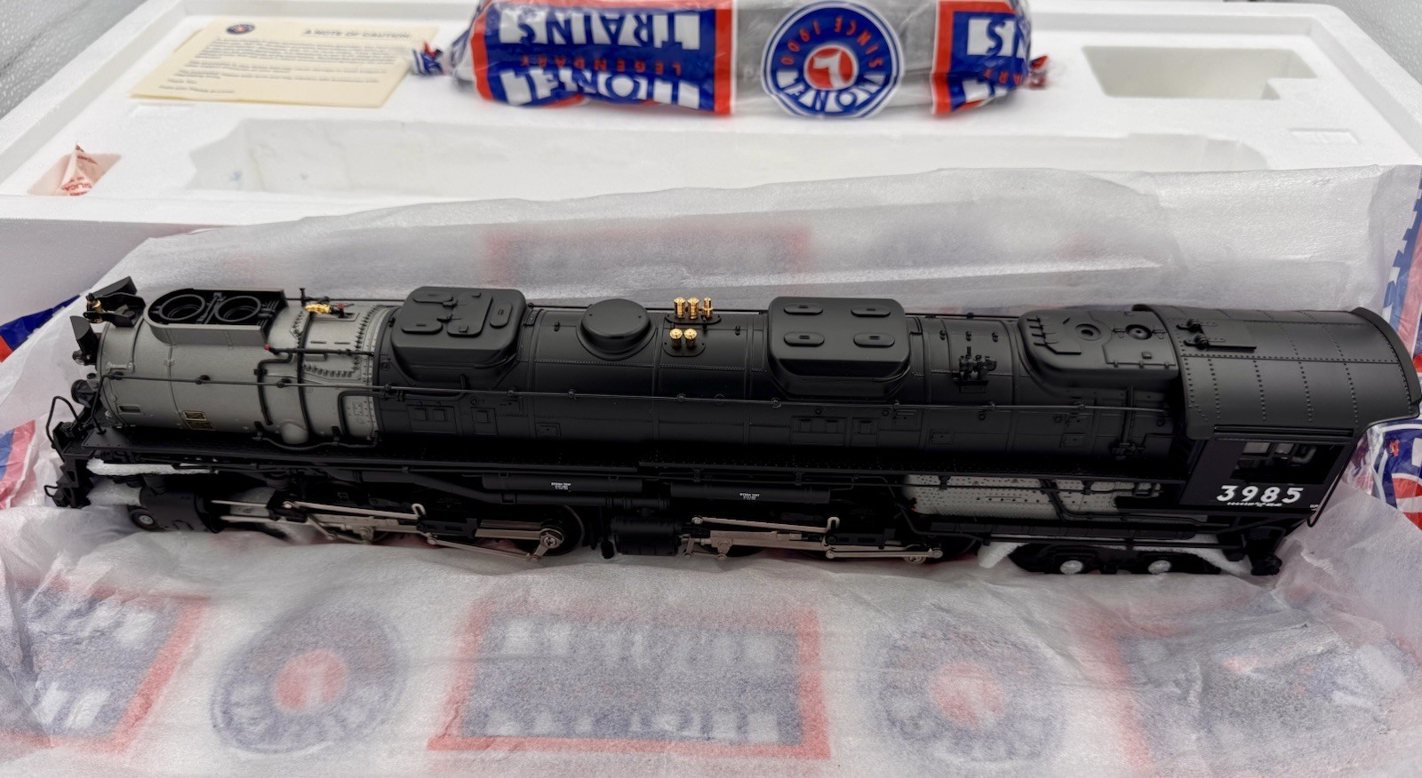 Lionel JLC Challenger 4-6-6-4 Black 3985 6-28064
