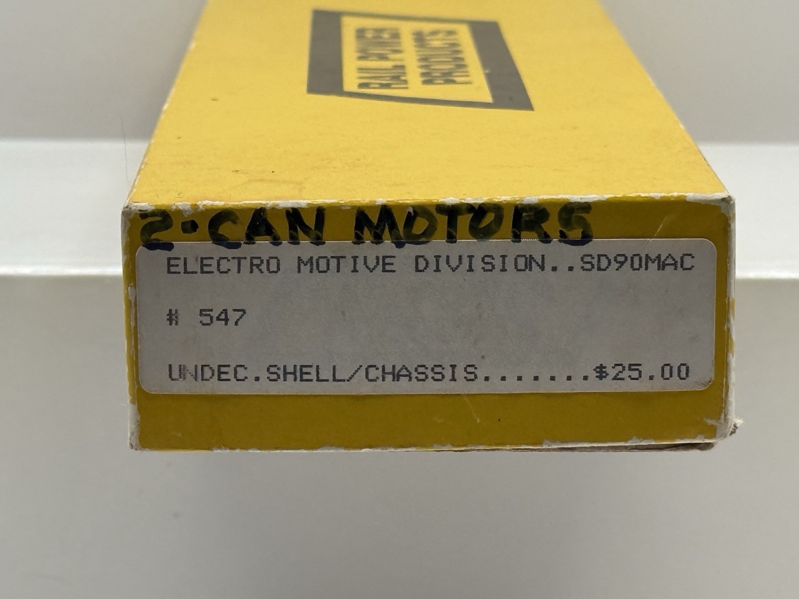 Rail Power HO Scale SD90MAC Undeclared Locomotive Shell And Chassis Kit 547