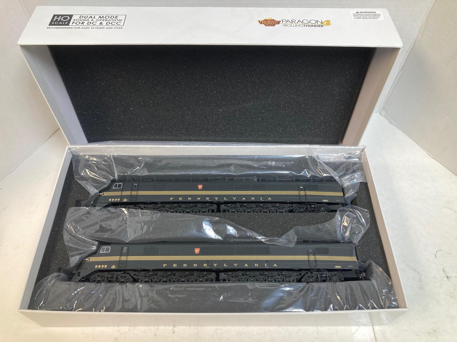 Broadway Limited Imports (BLI) Baldwin Centipede A-A Set PRR 5830A1/5830A2