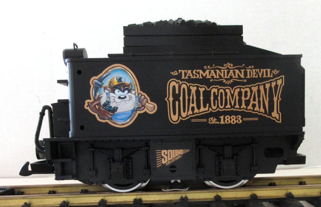 LGB 69772 TASMANIAN DEVIL COAL COMPANY TENDER w/ SOUND VARY RARE NEW