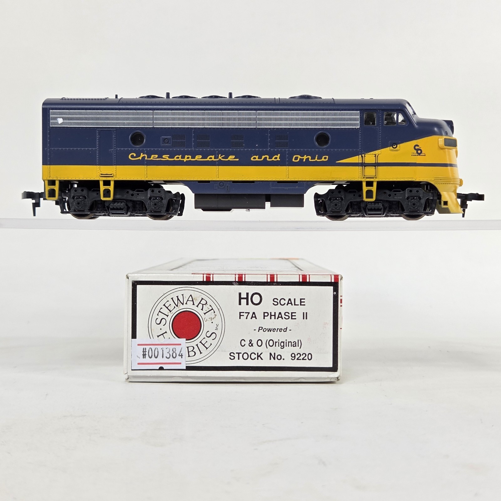 Stewart HO Scale Chesapeake And Ohio C&O F7A Locomotive