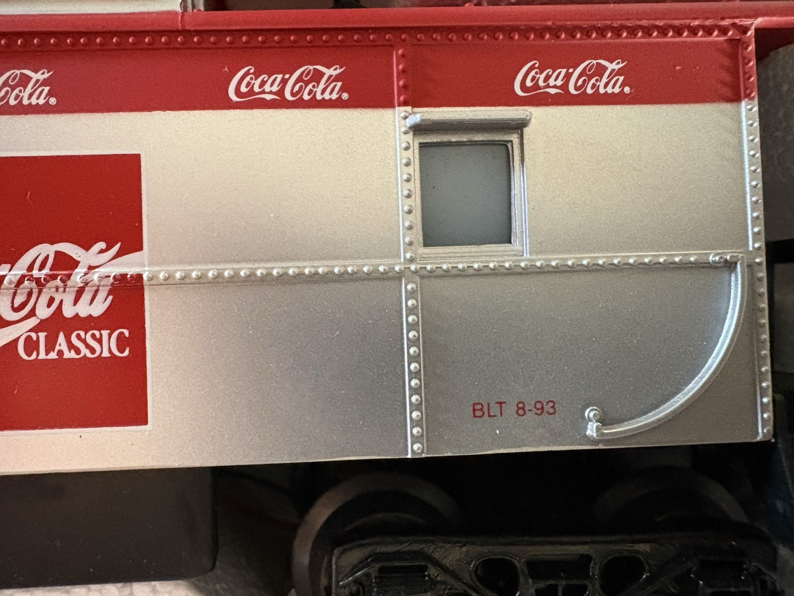 NOV K-Line – 6164 Coca-Cola Classic Caboose – 1993