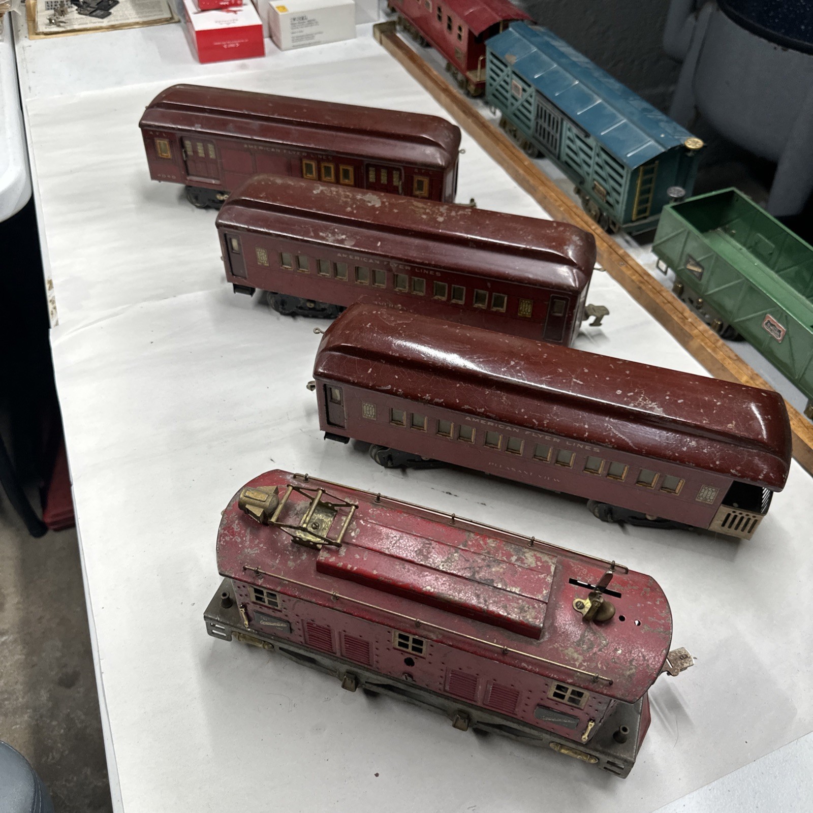american flyer wide gauge standard prewar 4040 America Pleasant View Tested