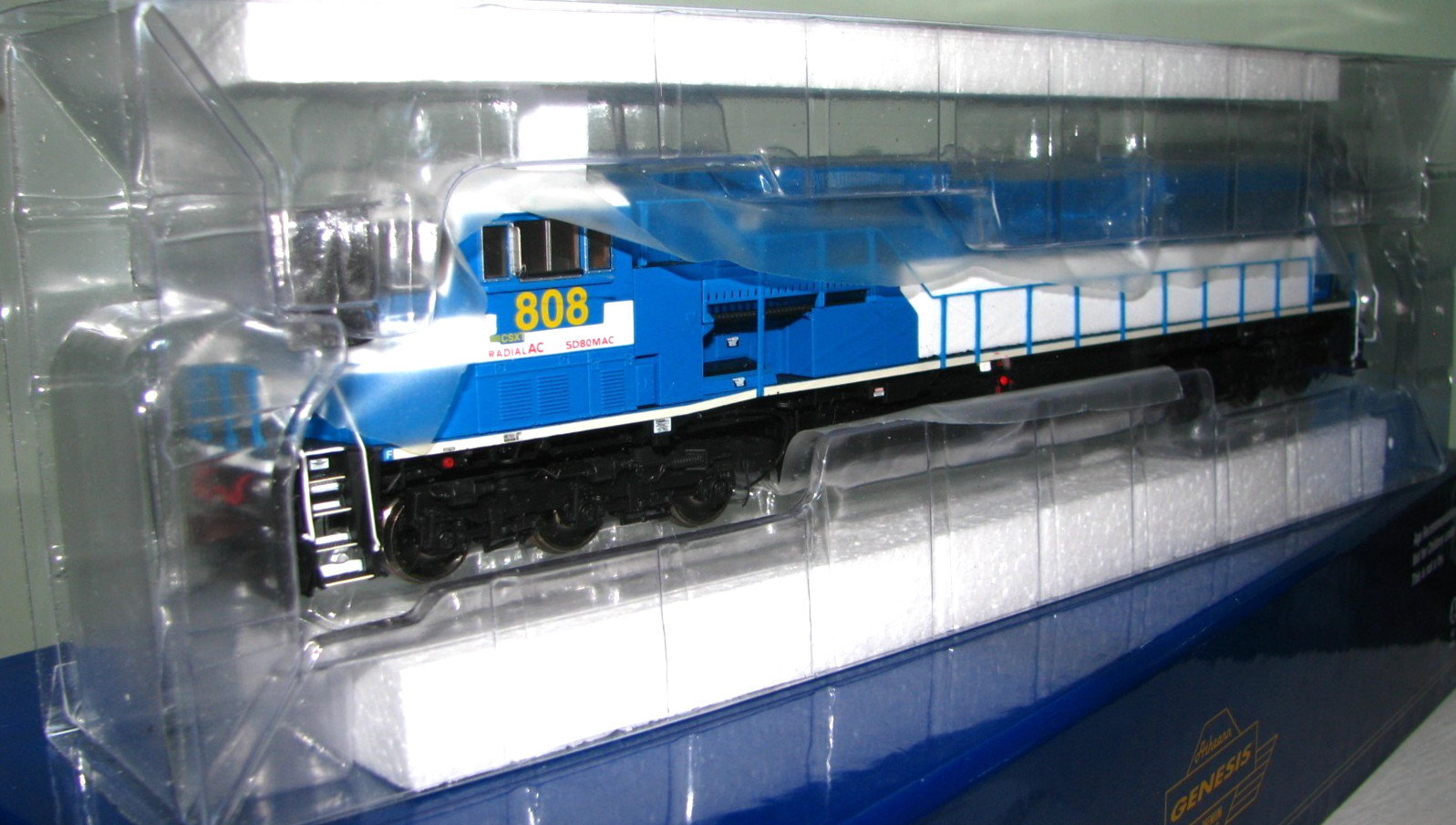 HO SCALE ATHEARN GENESIS ATHG27345 CSX (EX-CONRAIL) SD80MAC ROAD# 808 DCC&SOUND