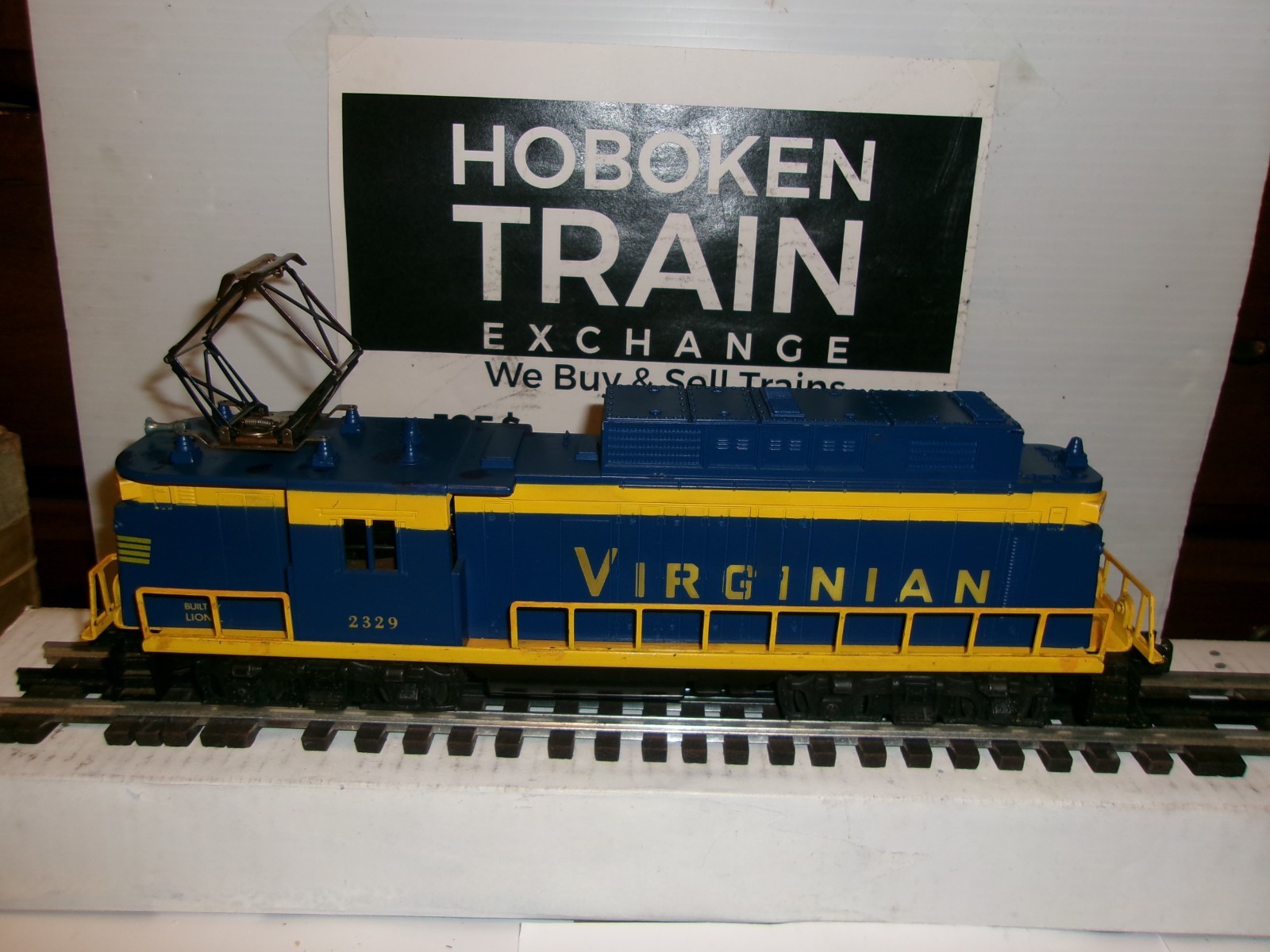 HTE LIONEL POSTWAR #2329 VIRGINIAN GE E-33 RECTIFIER