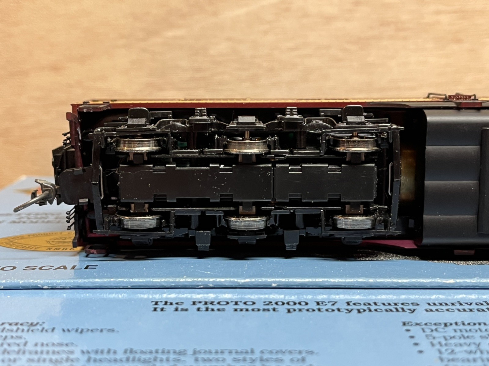 Proto 2000 HO 21056 Boston & Maine E7 #3804 DCC/NO SOUND (A Unit)
