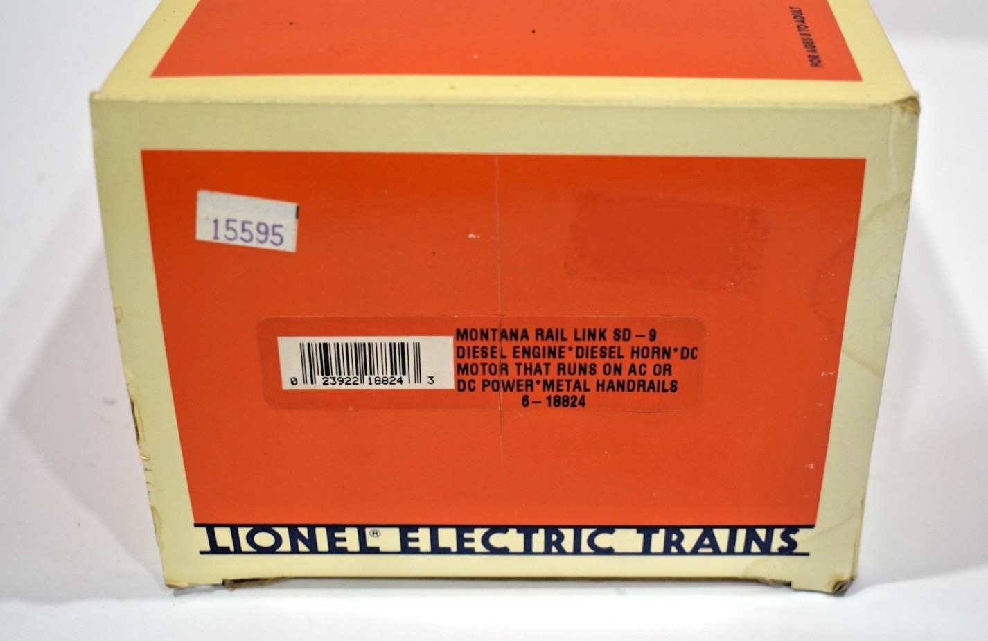 Lionel O27 Gauge 6-18824 Montana Rail LInk SD-9 Diesel Locomotive NM/MT
