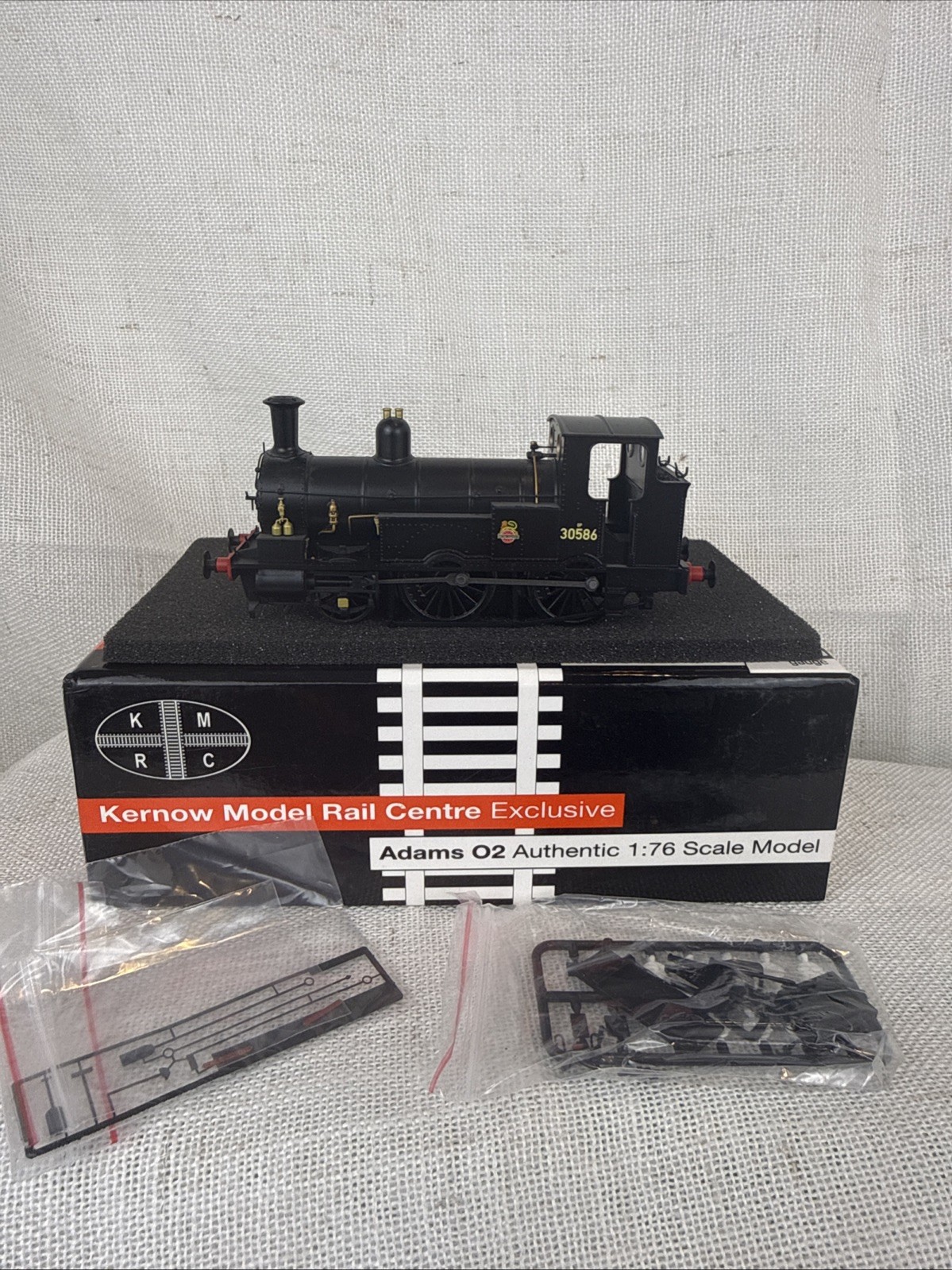00 Gauge, Adams, K2101, 02 Tank , BR Black Early Emblem 24 “Calhoun”