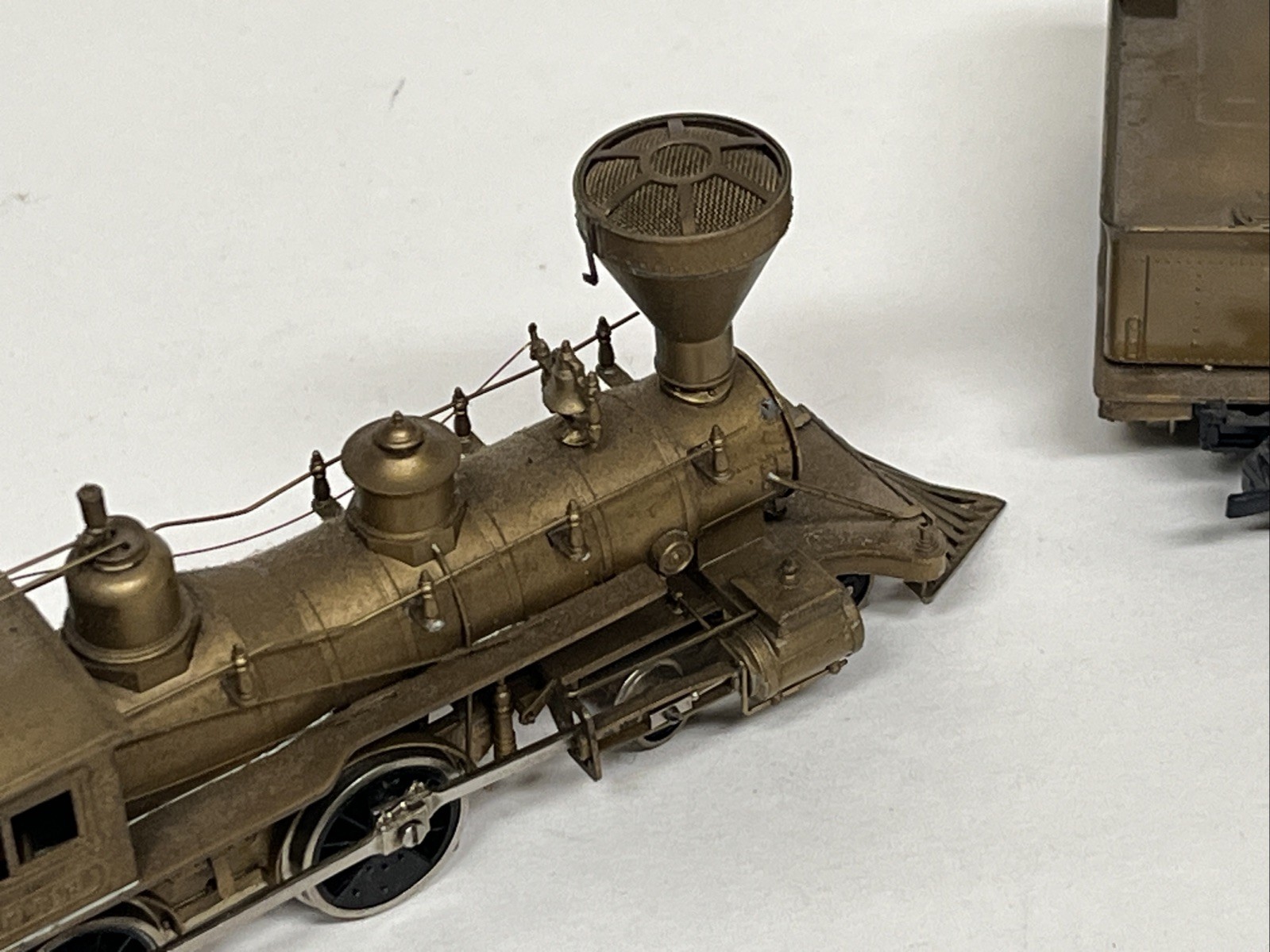 Pacific Fast Mail Brass Ho Scale Jupiter Mini Steam Locomotive