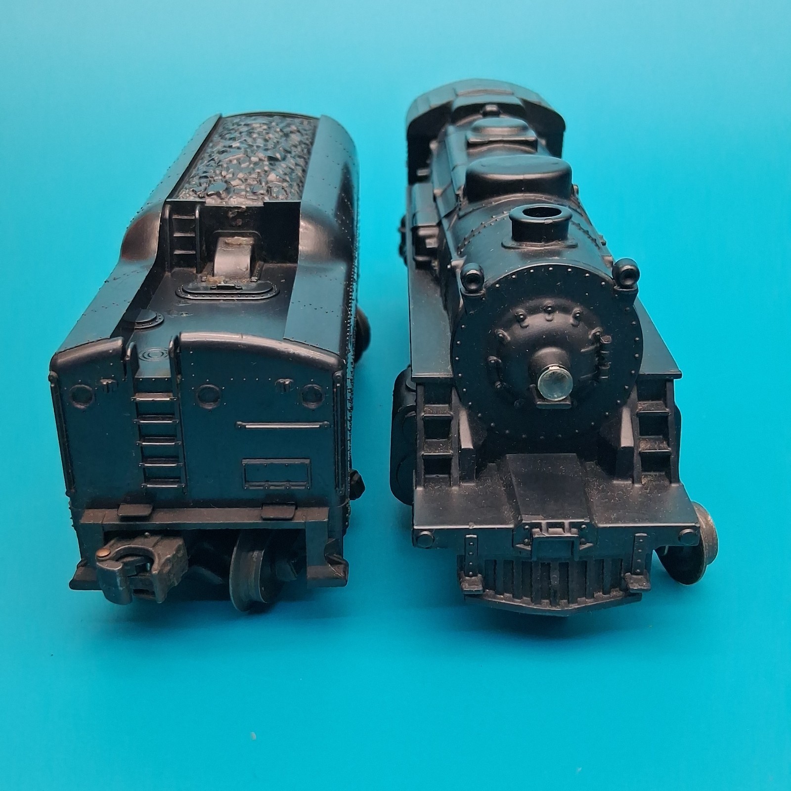 Vintage Lionel Lines O27 Gauge 1950s Scout 1130 2-4-2 & 6066T Tender TESTED RUNS