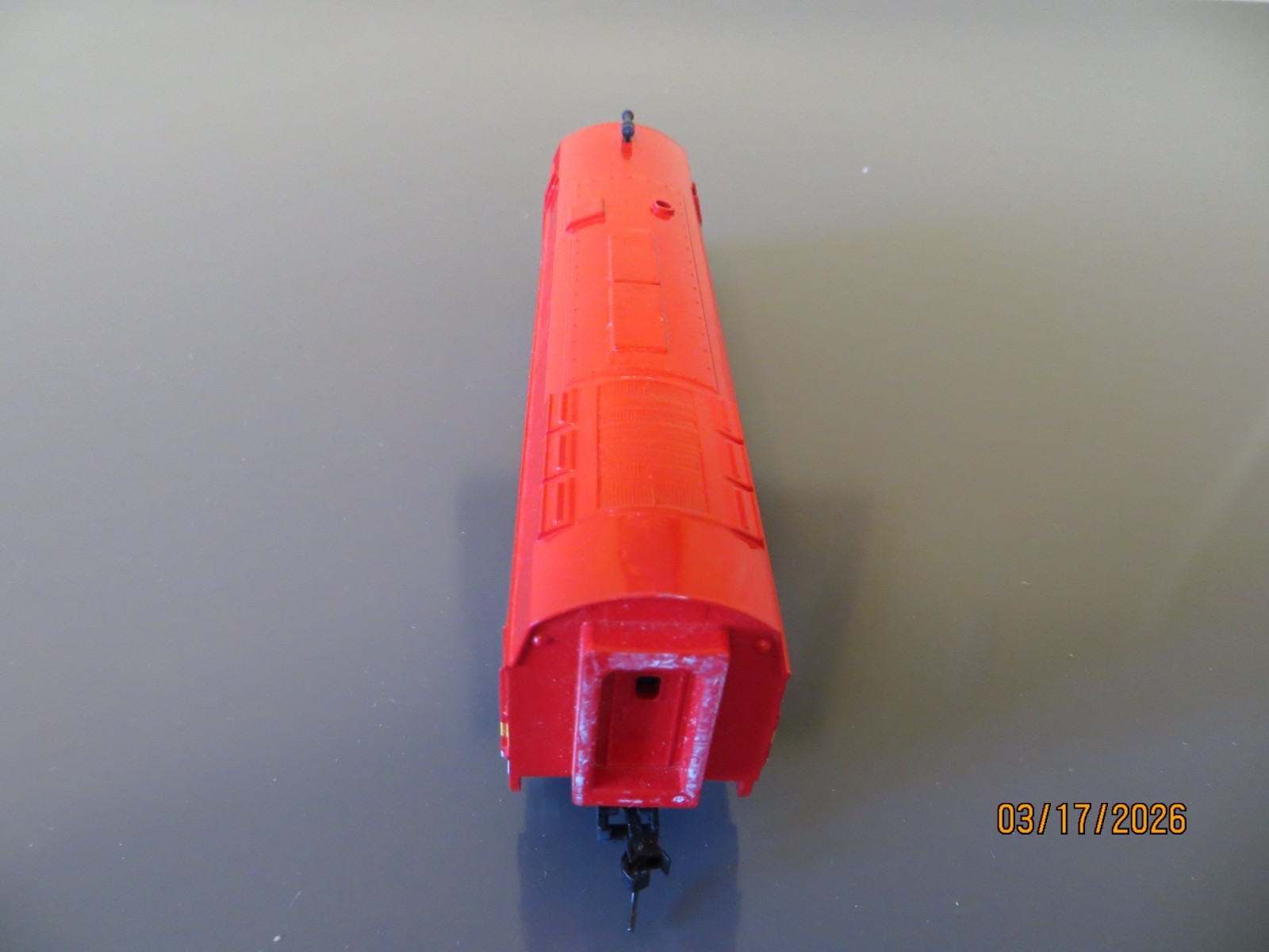 HO Tyco Rock Island Lighted Diesel Locomotive With Knuckle Couplers-Refurb—A97