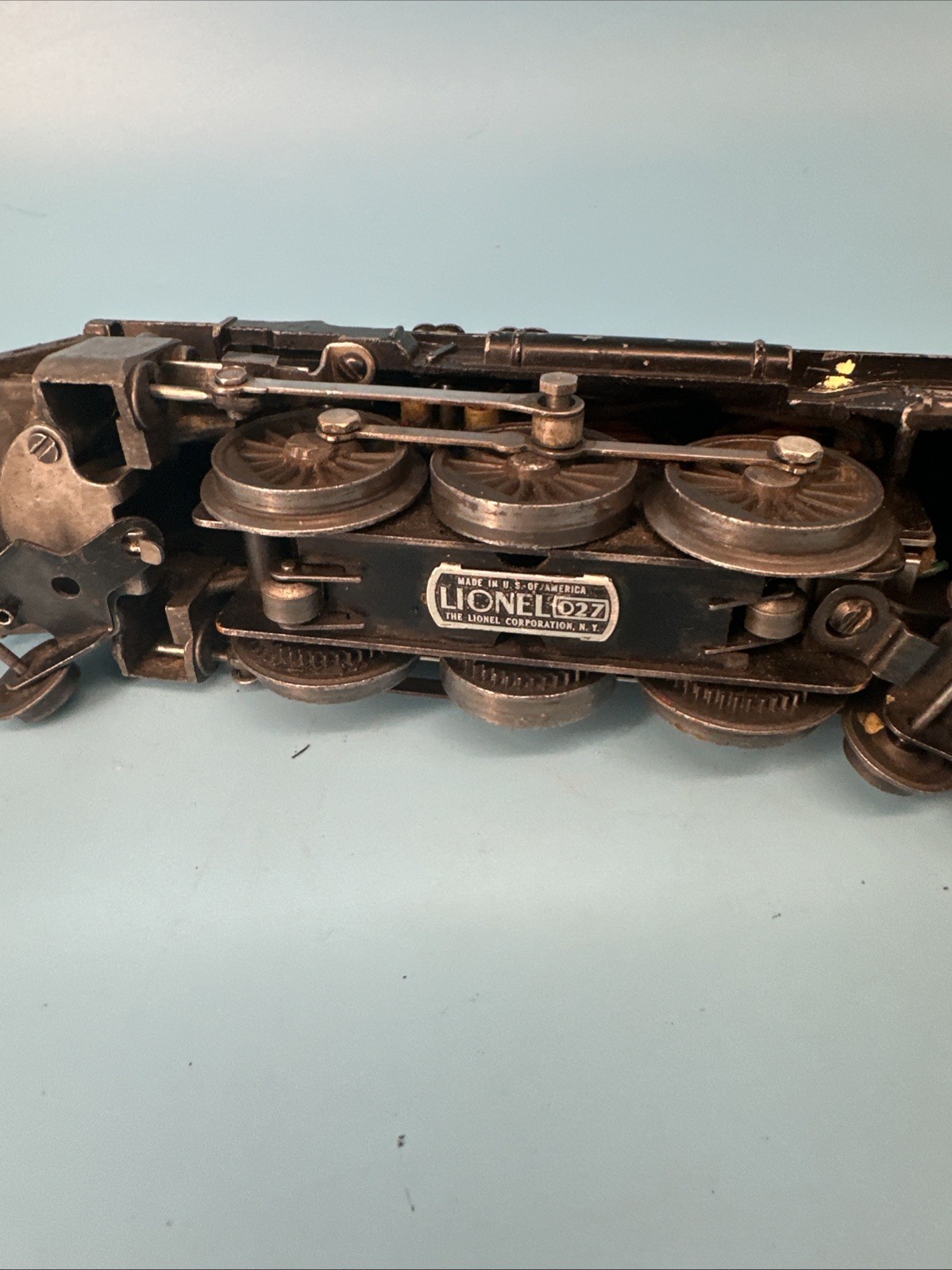 Vintage LIONEL 2025 Steam Locomotive LOT Train Engine O Gauge Black Untested
