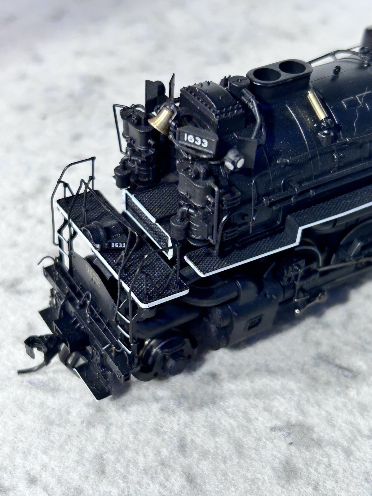 Mighty Rivarossi Chesapeke & Ohio RR 2-6-6-6 Allegheny #1633 Locomotive HO