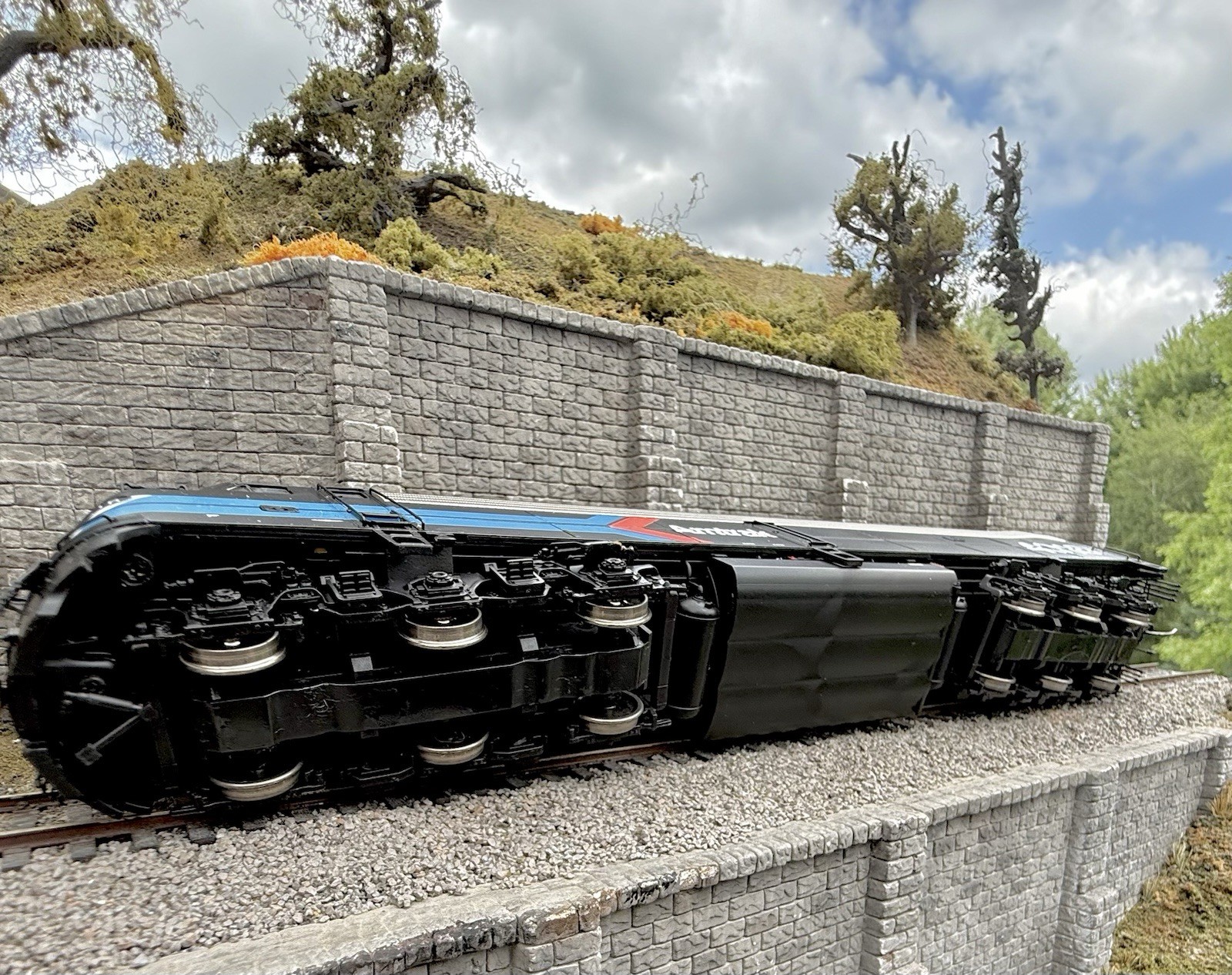 HO Scale Rapido Amtrak 50th Anniversary #4316 DC/DCC/Sound/LNIB