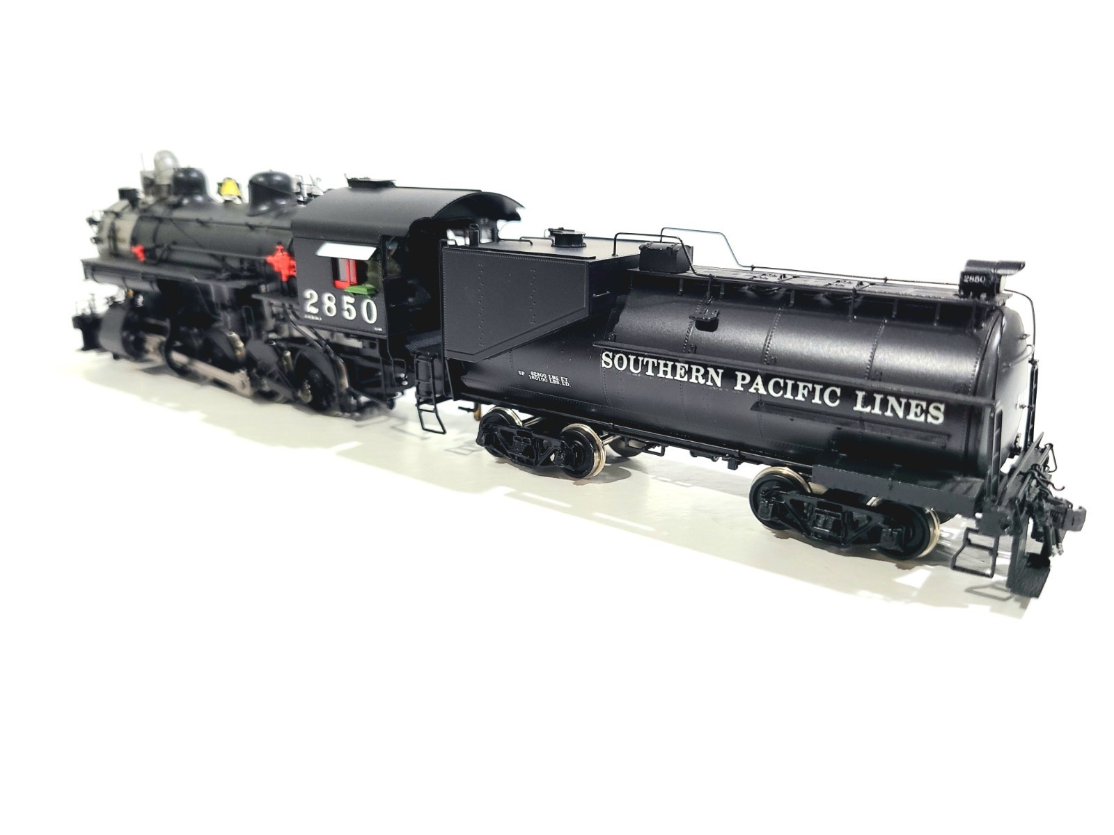 Challenger CIL Boo-Rim SP C-10 2-8-0 Southern Pacific Lines 2850 HO Brass 2518.1