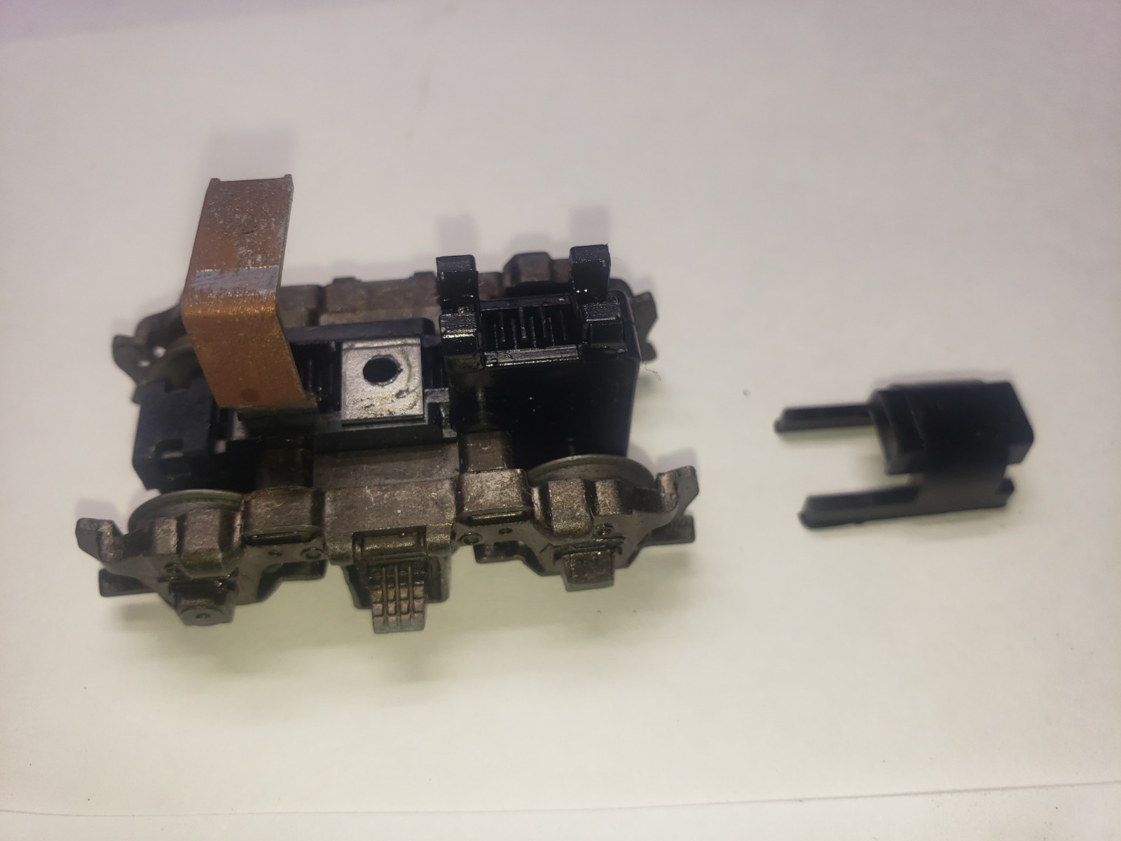 GP35 FRONT DIECAST METAL GEARED 4 WHEEL TRUCK ATHEARN BB HO SCALE Old Style PART