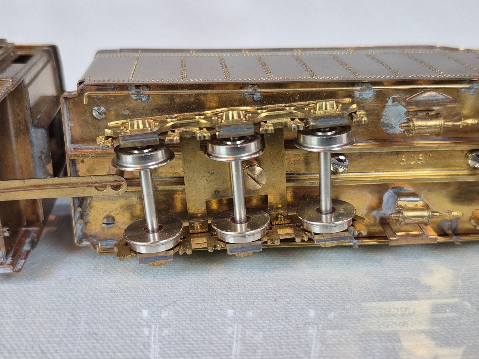 HO BRASS PFM CROWN TOBY JAPAN CHICAGO BURLINGTON & QUINCY 4-8-4 CLASS O-5