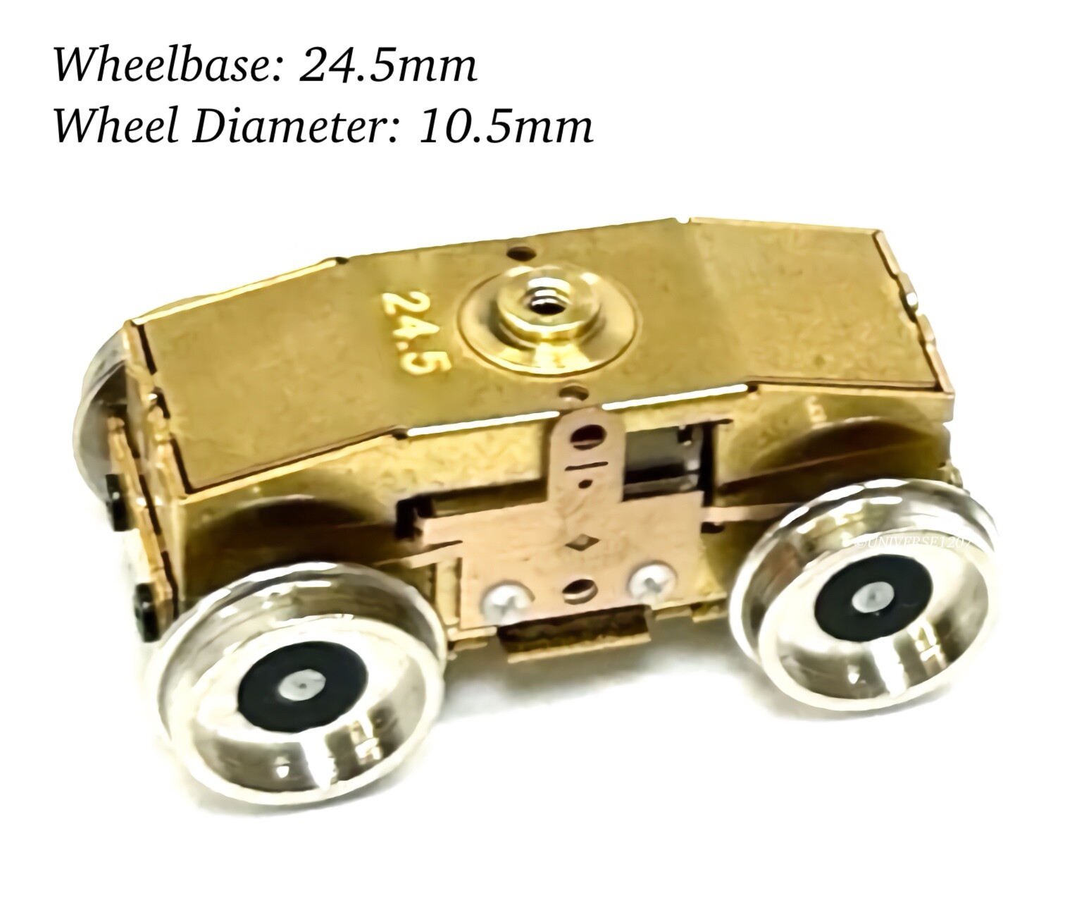 H0/On30/O16.5/Oe Aru-Model HO-24.5C Locomotive Power Drive Chassis Kit D10.5mm