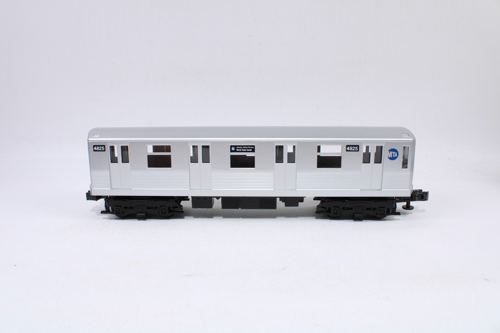 MTH 30-2162-0 O Gauge 4-Car Subway Set MTA Silver w/Horn