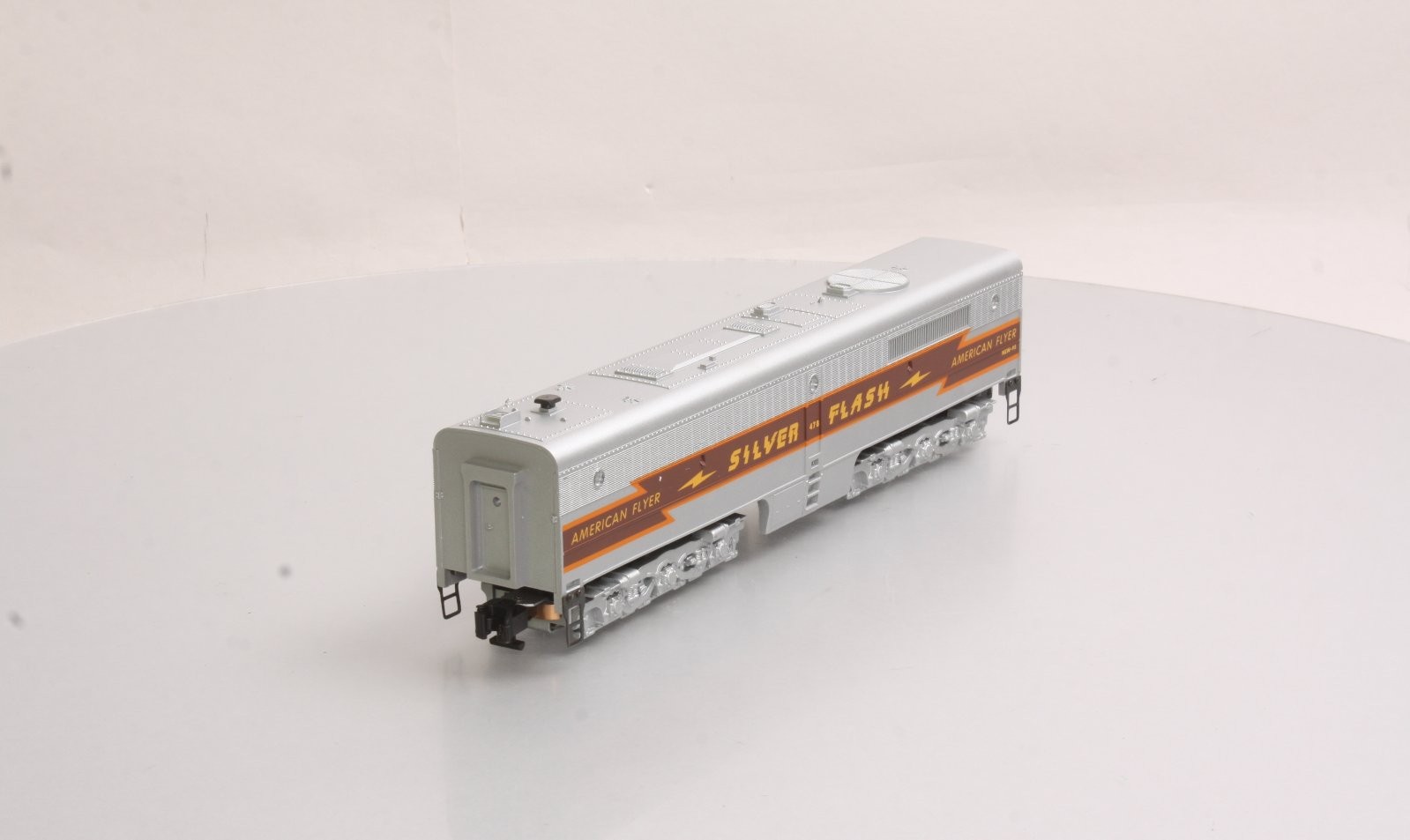 American Flyer 6-48127 S Silver Flash Non Powered Alco B Unit with Horn #478 LN