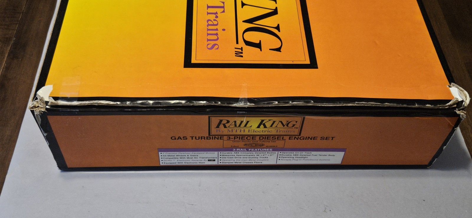 Rail King Union Pacific Gas Turbine 3-Piece Diesel Engine Set 30-2009LP ~ XS224