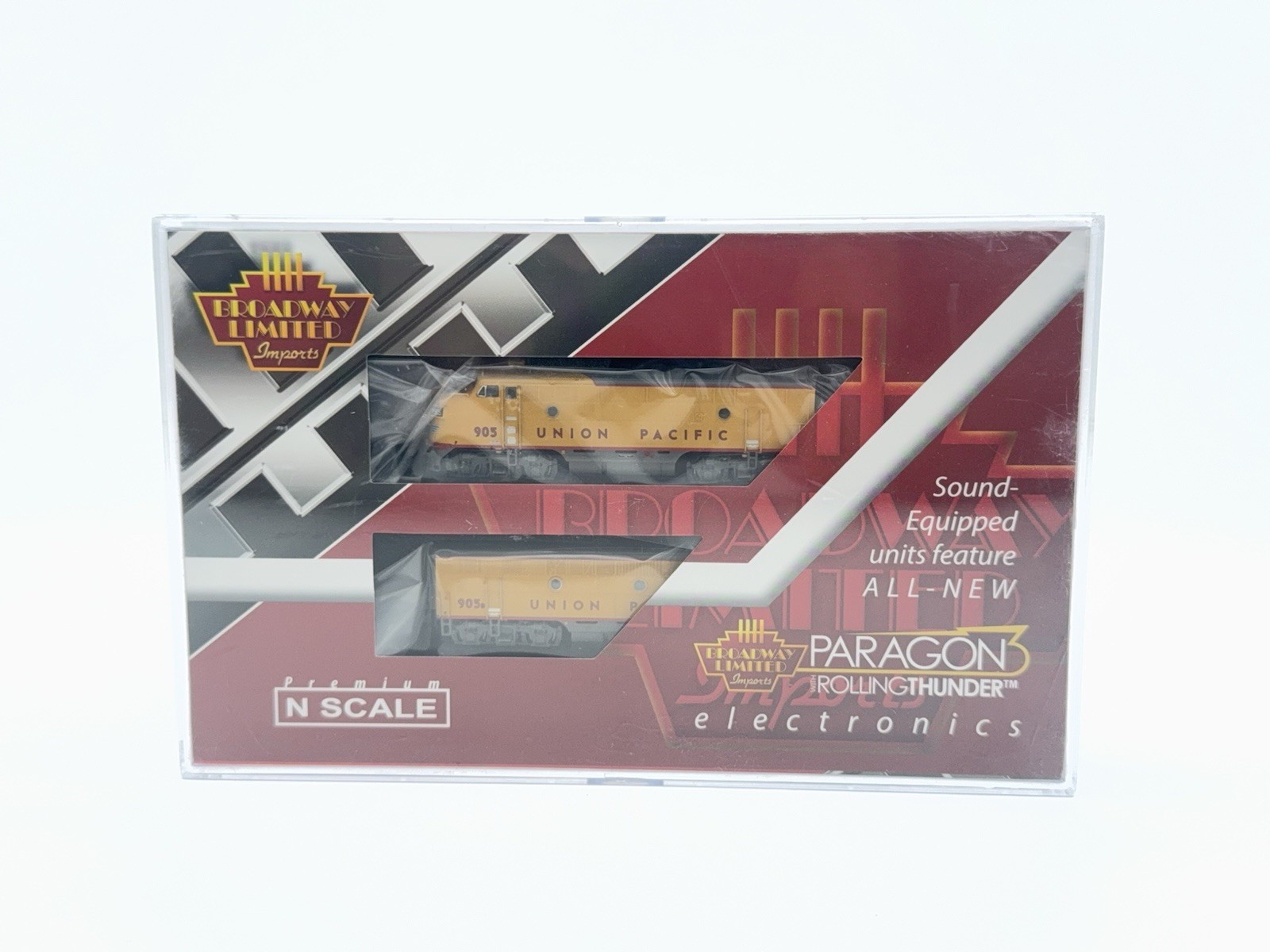 Broadway Limited – N – UP F3 A/B Diesel Set 905/905B DCC, Sound – Train 3485