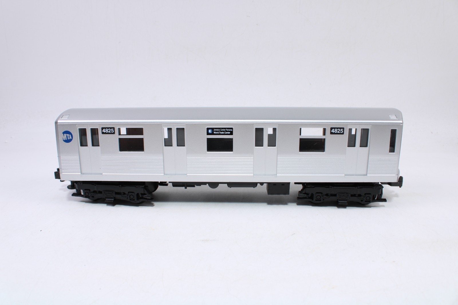 MTH 30-2162-0 O Gauge 4-Car Subway Set MTA Silver w/Horn