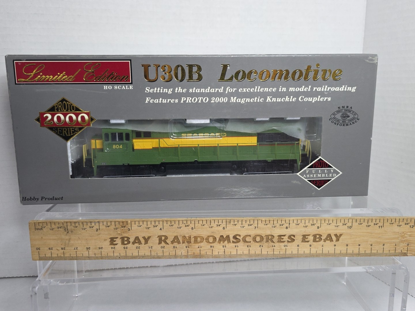 Proto 2000 HO Scale 31116 Seaboard U30B Diesel Loco SAL 804 DCC Ready NIB