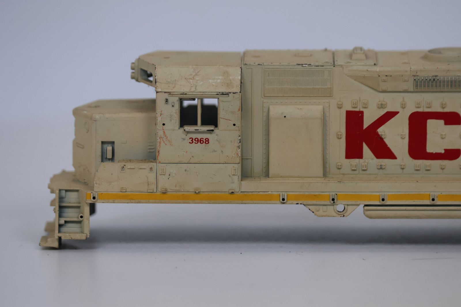 HO Scale KCS 3968 SD70MAC Diesel Locomotive Shell Plastic 1:87 Gauge Custom
