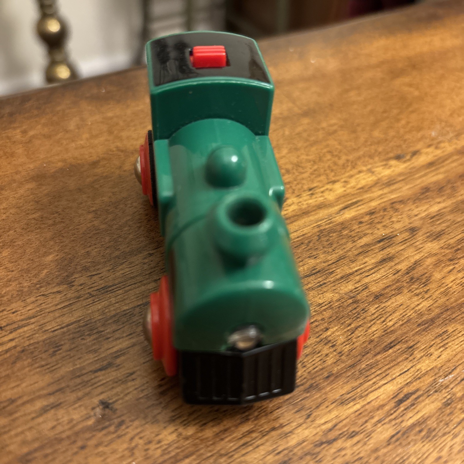 BRIO World Green Action Locomotive Battery Operated Toy Train Untested