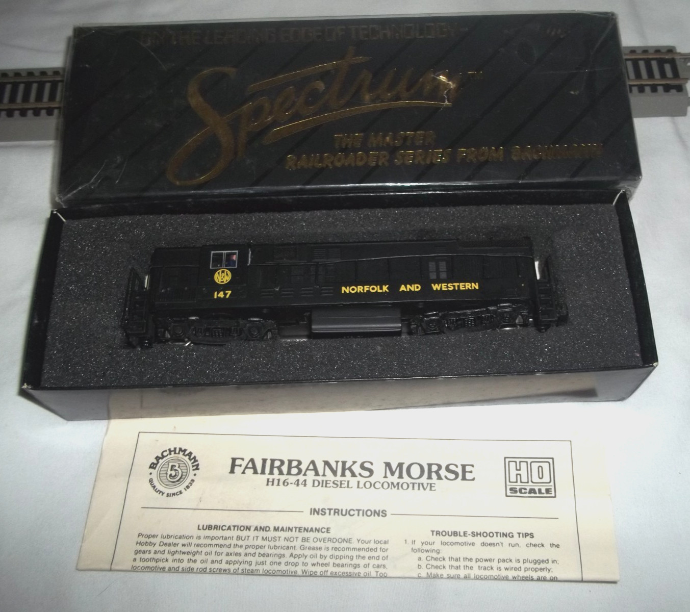 Bachmann Spectrum 81212 HO N&W Norfolk Western FM H16-44 Baby Trainmaster Diesel