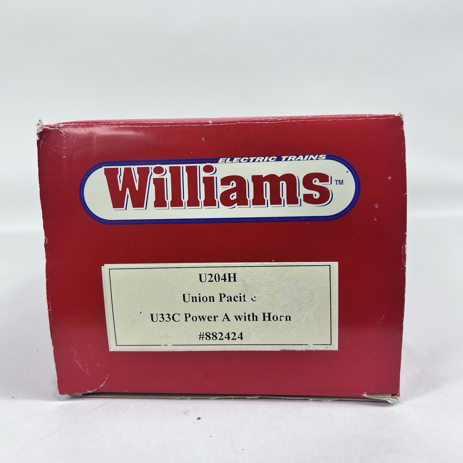 Williams Union Pacific Locomotive U33C Power A With Horn U204H Diecast 1/4 O-31
