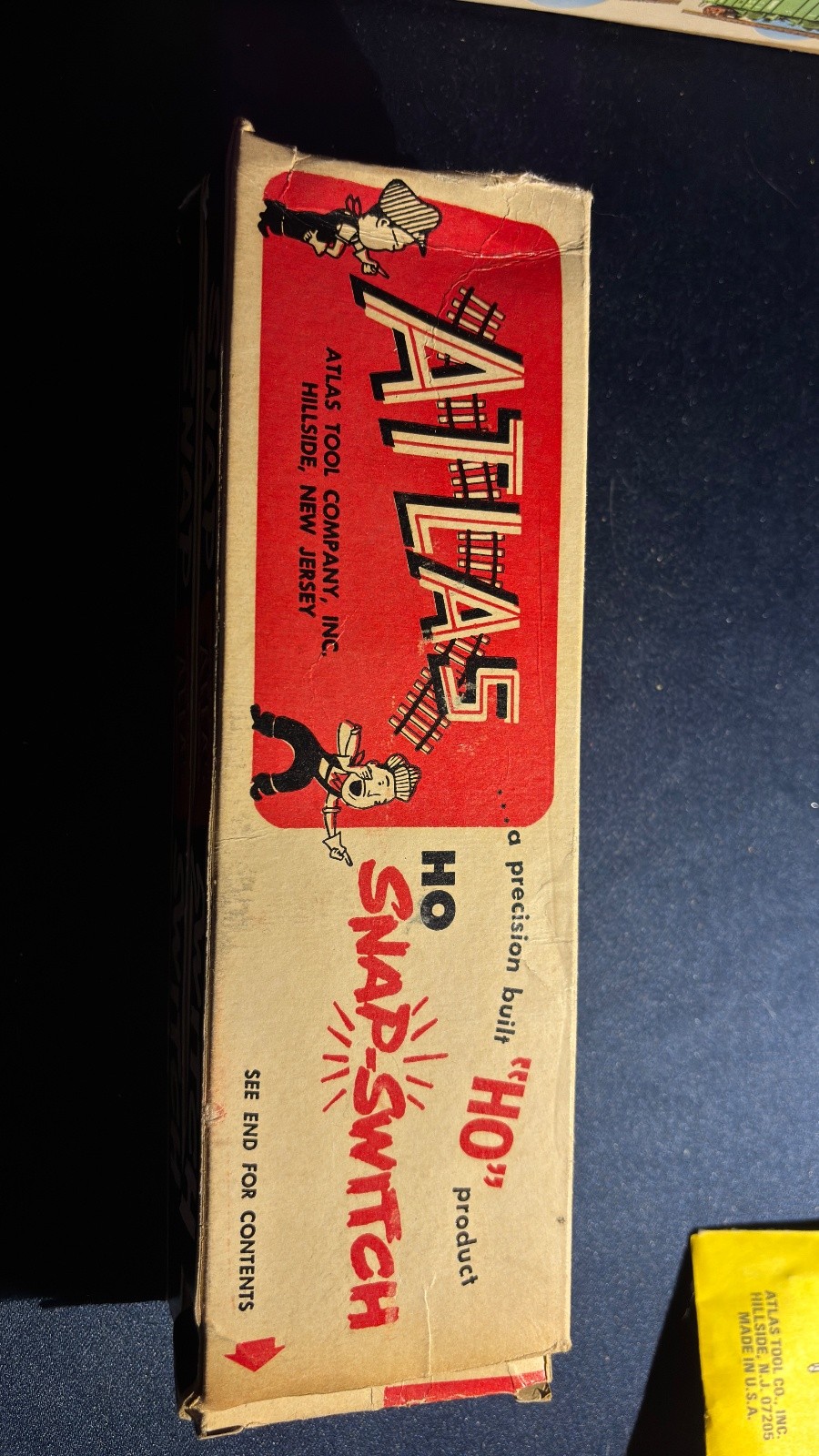 ATLAS HO Snap-Switch Manual Right #61 Point Motor Turnout Locomotives