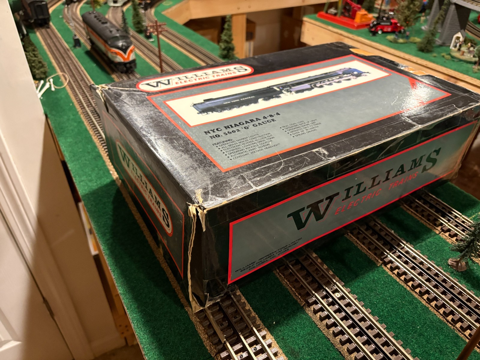 Williams NYC “Niagara” 4-8-4 Steam Engine *BRASS* O-Gauge L/N w/Original Box