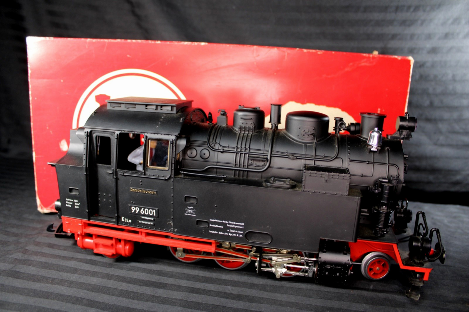 LGB #2080 S G Scale 2-6-2 Tank Engine R/N996001 W/Sound & Box MINT