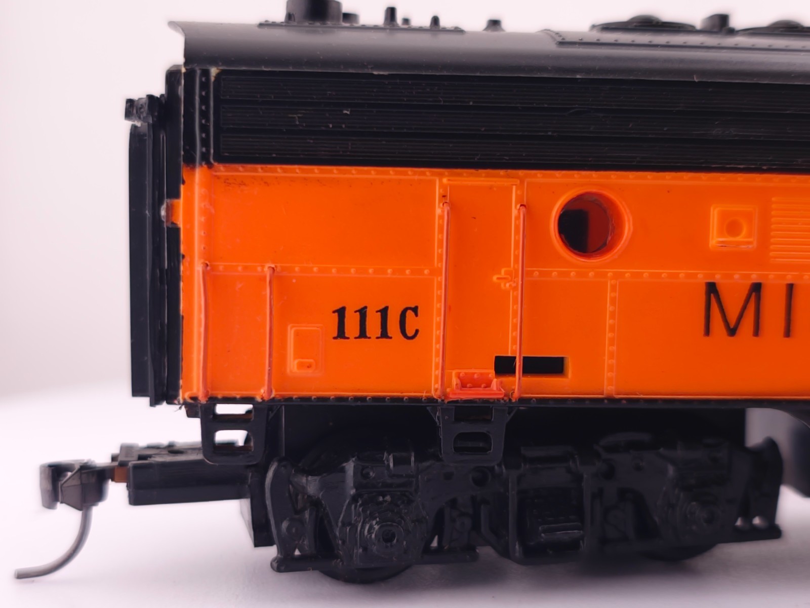 *READ* Life Like HO Scale Milwaukee Road F7 Diesel Locomotive 111C Model Train