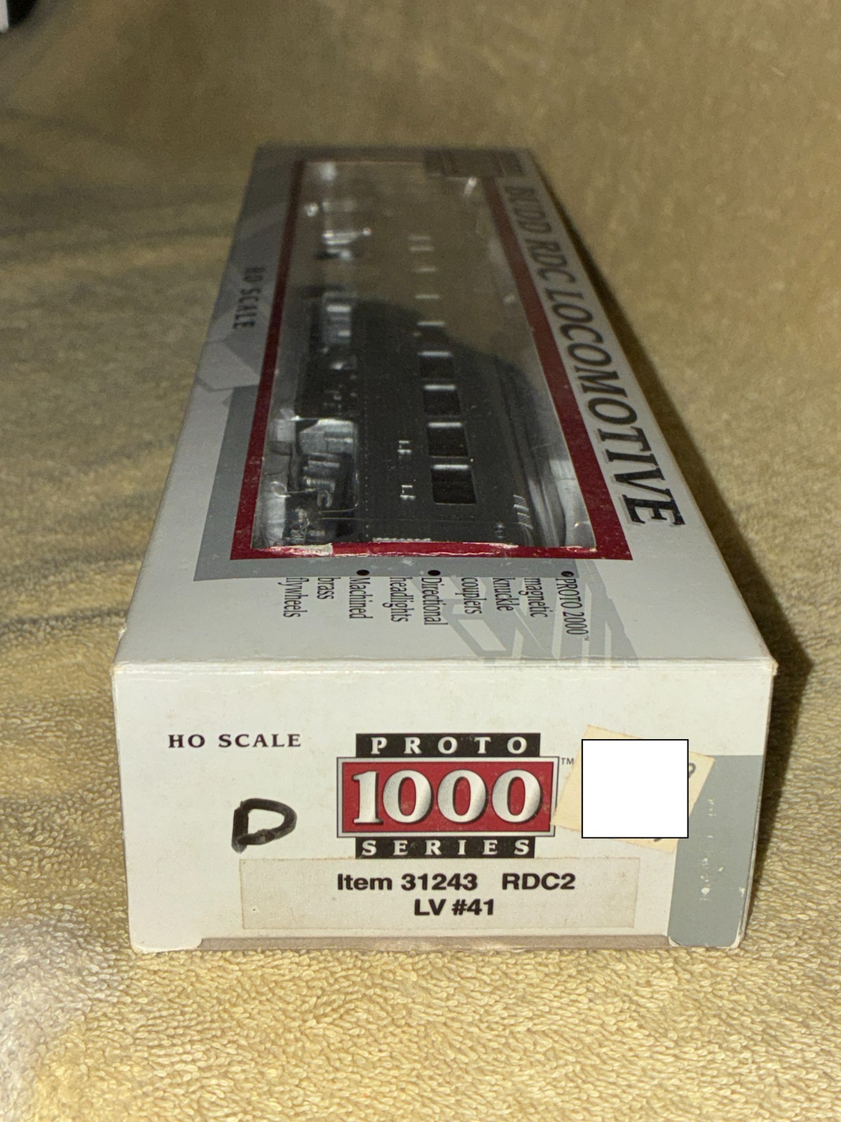 LV Lehigh Valley RDC2 #41 Proto 1000 Factory Painted with DCC Installed HO Scale