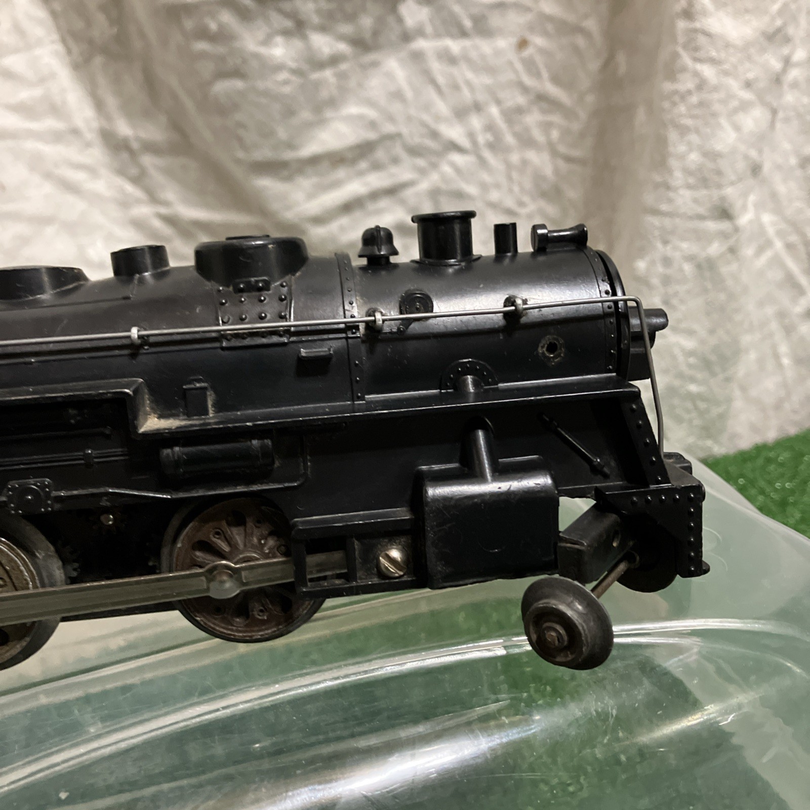 Marx Train 1666 Locomotive Engine ALLSTATE WEDGE TENDER tested works O Gauge O27