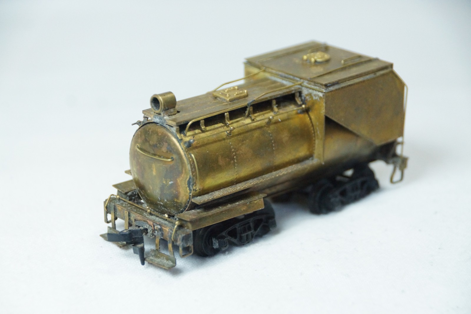 Vintage Westside Model Company HO Brass Steam Locomotive Train & Tender Japan