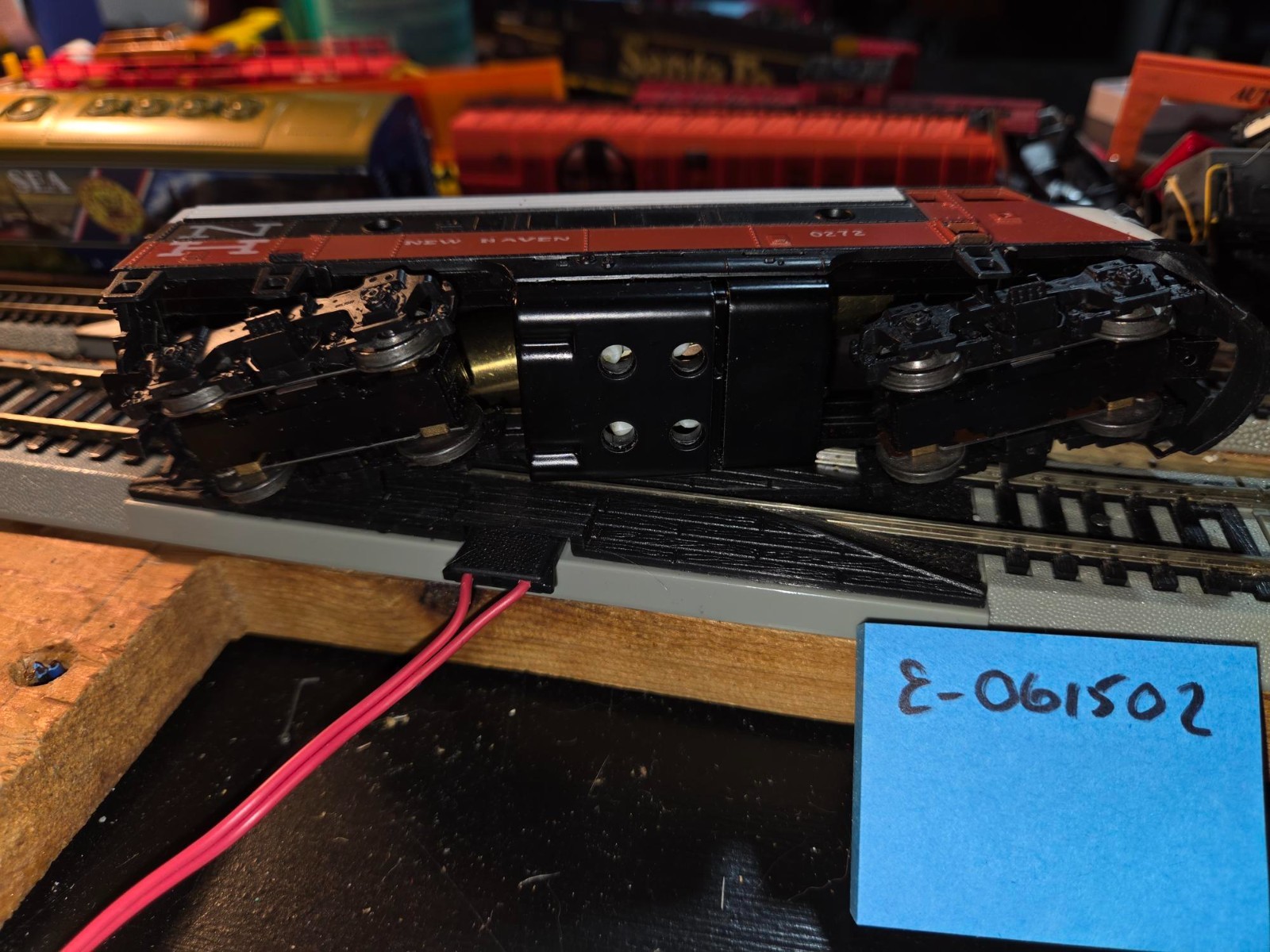 NEW HAVEN F9 PASSENGER DIESEL ENGINE, HO GUAGE, SEE VIDEO AND PICTURES