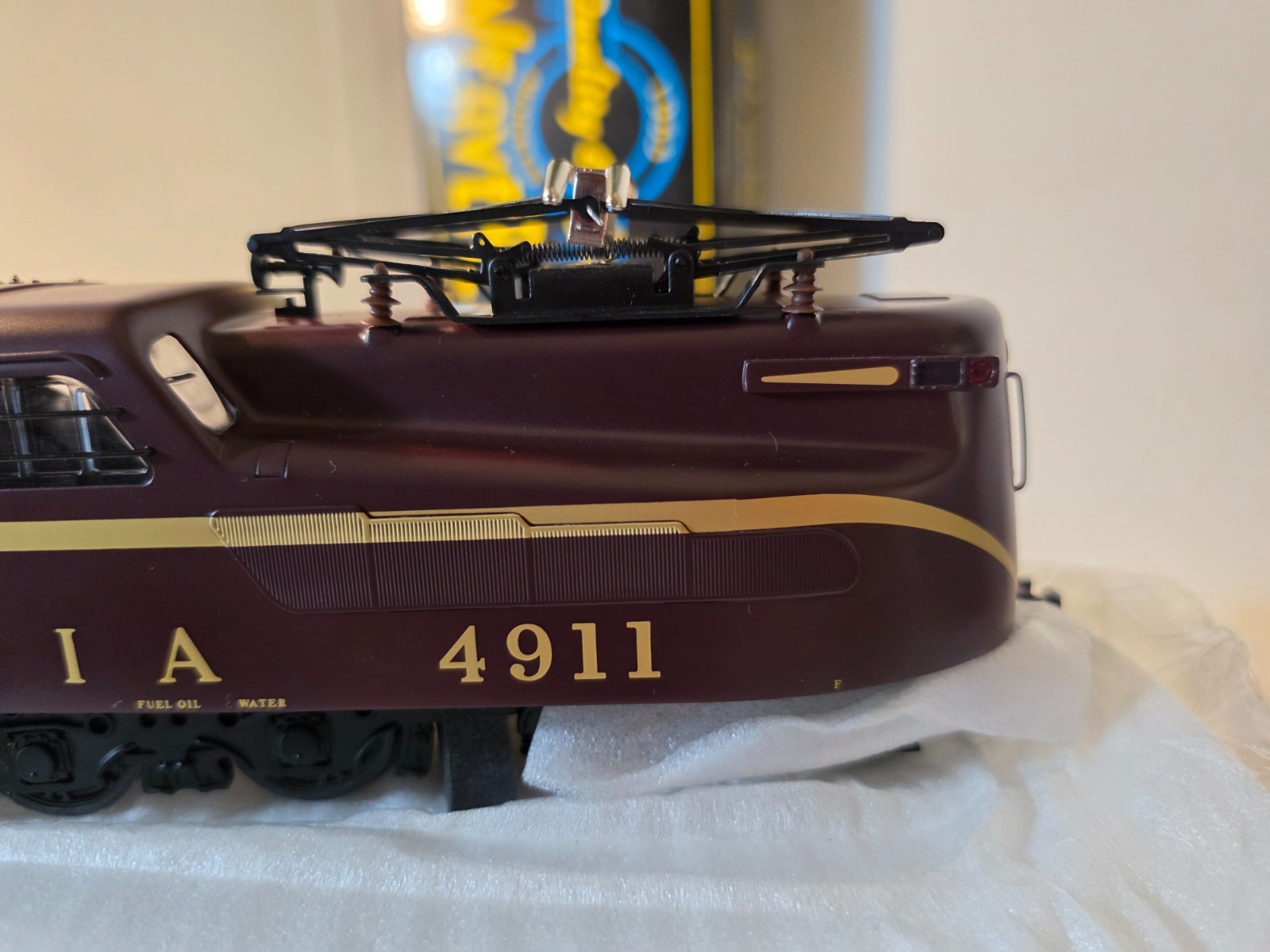 Weaver Pennsylvania “PRR” RR BRASS GG-1 Tuscan Red Electric Locomotive MINT COA