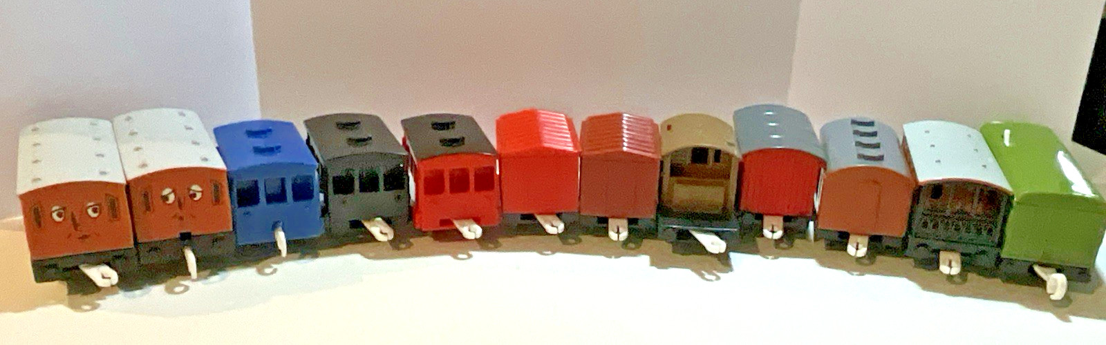 Thomas And Friends Tomy Plarail TrackMaster Cargo Cars Wagons Lot of 12 Vintage