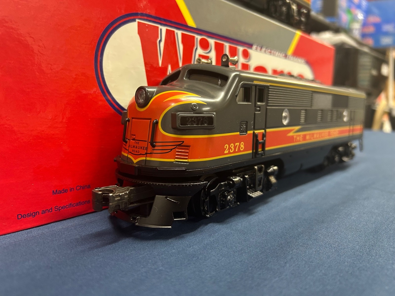 Williams (Repro) Milwaukee Road F-3 AA Diesel Engine Set w/ True Blast 2 *READ*