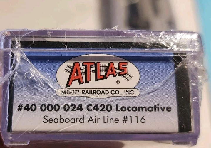 Atlas N Scale C420 Locomotive Seaboard Air Line #116 DCC Ready