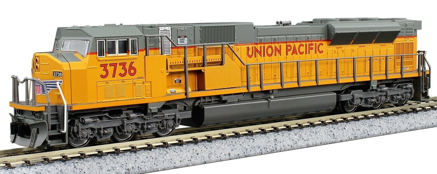 KATO 1765624 N SCALE EMD SD90/43MAC UNION PACIFIC 3736 176-5624 DC, DCC READY