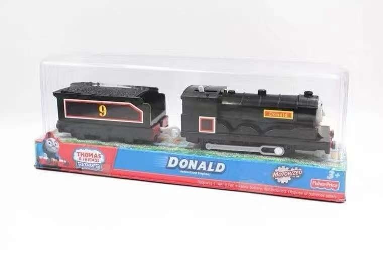 TRACKMASTER THOMAS BATTERY MOTORIZED TOY TRAIN- DONALD + TENDER