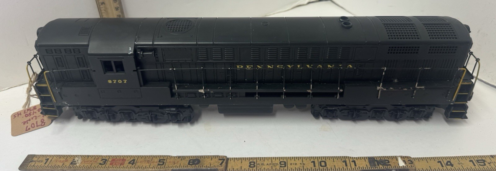 K-Line K2480-8701CC 1/48 PRR FM Trainmaster Diesel Locomotive TMCC